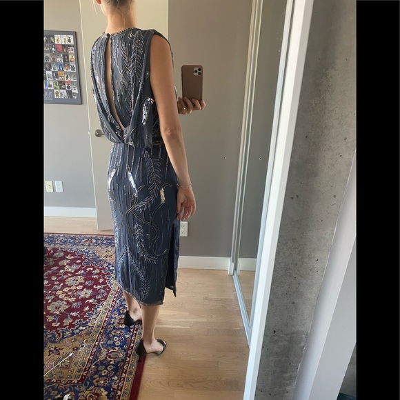 PERFECT COCKTAIL DRESS. WORN ONCE. SIZE 2-4. - Picture 4 of 5